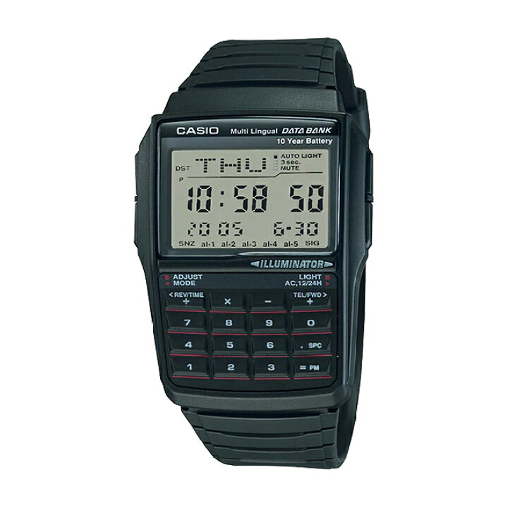 楽天市場】【10年保証】【日本未発売】CASIO DATA BANK カシオ データ 