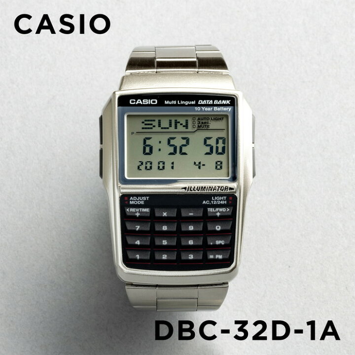 楽天市場】【10年保証】【日本未発売】CASIO DATA BANK カシオ データ 