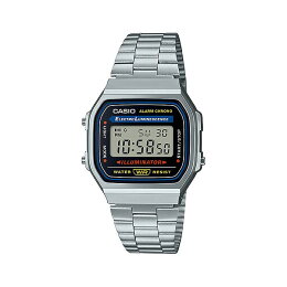 【10年保証】CASIOカシオスタンダードA168WA-1腕時計メンズレディースキッズ子供男の子女の子チープカシオチプカシデジタル日付シルバーブラック黒