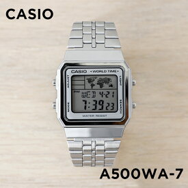 【10年保証】【日本未発売】CASIO STANDARD カシオ スタンダード A500 腕時計 時計 ブランド メンズ レディース キッズ 子供 男の子 女の子 チープカシオ チプカシ デジタル 日付 シルバー ゴールド 金 ブラック 黒 グレー メタル 海外モデル ギフト プレゼント