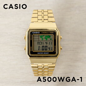 【10年保証】【日本未発売】CASIO STANDARD カシオ スタンダード A500 腕時計 時計 ブランド メンズ レディース キッズ 子供 男の子 女の子 チープカシオ チプカシ デジタル 日付 シルバー ゴールド 金 ブラック 黒 グレー メタル 海外モデル ギフト プレゼント