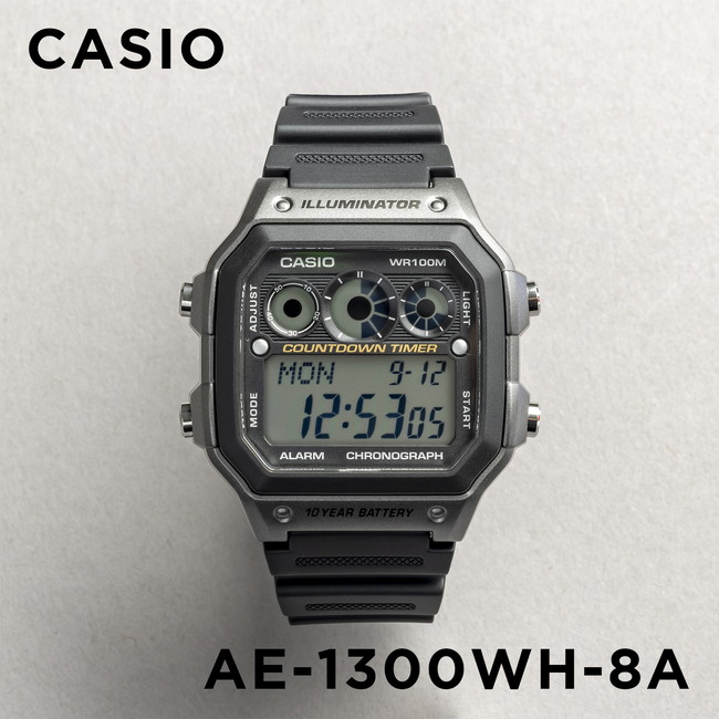 楽天市場】【10年保証】CASIO STANDARD カシオ スタンダード AE-1300WH
