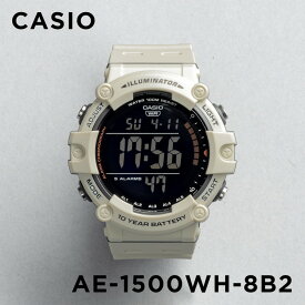 【10年保証】CASIO STANDARD MENS カシオ スタンダード AE-1500WH 腕時計 時計 ブランド メンズ レディース キッズ 子供 チープカシオ チプカシ デジタル 日付 防水 ブラック 黒 グレー 送料無料