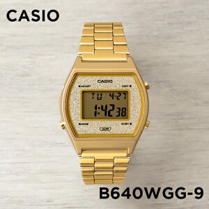 【10年保証】【日本未発売】CASIO カシオ スタンダード B640WGG-9 腕時計 メンズ レディース キッズ 子供 男の子 女の子 チープカシオ チプカシ デジタル 日付 ゴールド 金 海外モデル