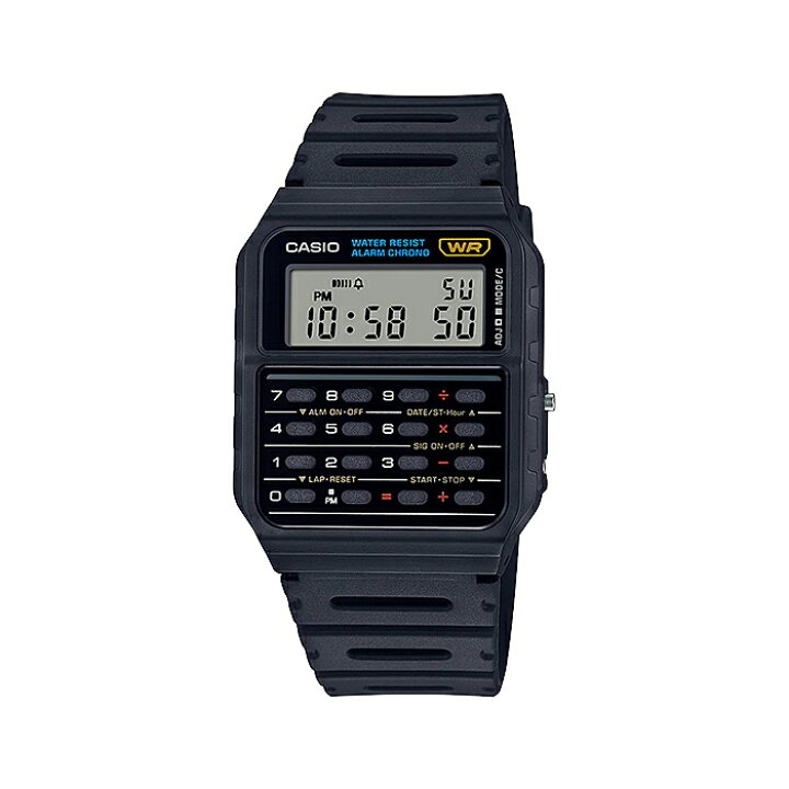 楽天市場 10年保証 日本未発売 Casio Standard カシオ スタンダード Ca 53w 1z 腕時計 時計 ブランド メンズ レディース キッズ 子供 男の子 女の子 チープカシオ チプカシ 日付 カレンダー データバンク バックトゥザフューチャー 海外モデル ギフト プレゼント