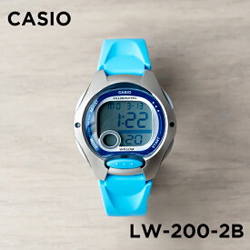 【10年保証】【日本未発売】CASIO STANDARD カシオ スタンダード LW-200-2B 腕時計 時計 ブランド レディース キッズ 子供 女の子 チープカシオ チプカシ デジタル 日付 カレンダー ブルー 水色 ネイビー 海外モデル ギフト プレゼント