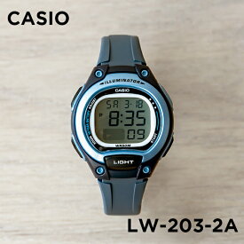 【10年保証】【日本未発売】CASIO STANDARD カシオ スタンダード LW-203-2A 腕時計 時計 ブランド レディース キッズ 子供 女の子 チープカシオ チプカシ デジタル 日付 カレンダー ネイビー ブルー 青 海外モデル ギフト プレゼント