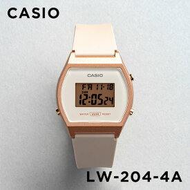 【10年保証】CASIO STANDARD LADYS カシオ スタンダード LW-204 腕時計 時計 ブランド レディース キッズ 子供 女の子 チープカシオ チプカシ デジタル 日付 カレンダー ブラック 黒 ブラウン 茶 ベージュ シンプル ギフト プレゼント