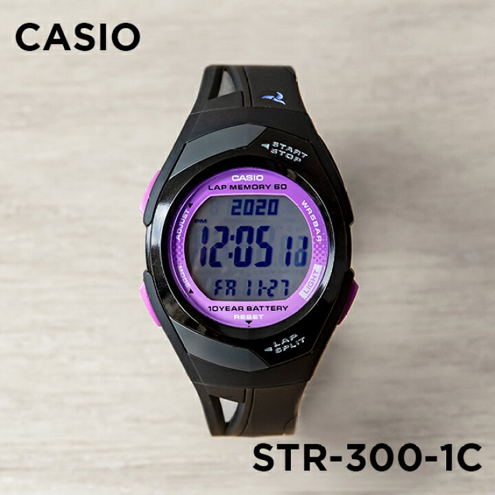 楽天市場】【10年保証】CASIO PHYS カシオ フィズ STR-300-1C 腕時計 