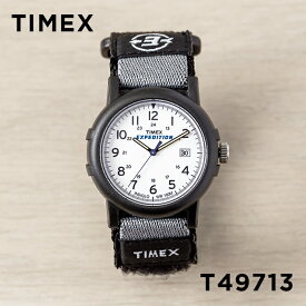 【日本未発売】TIMEX EXPEDITION タイメックス エクスペディション キャンパー 38MM T49713 腕時計 時計 ブランド メンズ レディース ミリタリー アナログ ブラック 黒 ホワイト 白 ナイロンベルト 海外モデル ギフト プレゼント