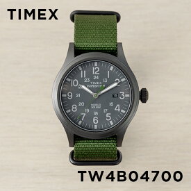 【日本未発売】TIMEX EXPEDITION タイメックス エクスペディション スカウト 40MM TW4B04700 腕時計 時計 ブランド メンズ レディース ミリタリー アナログ カーキ ブラック 黒 ナイロンベルト 海外モデル ギフト プレゼント