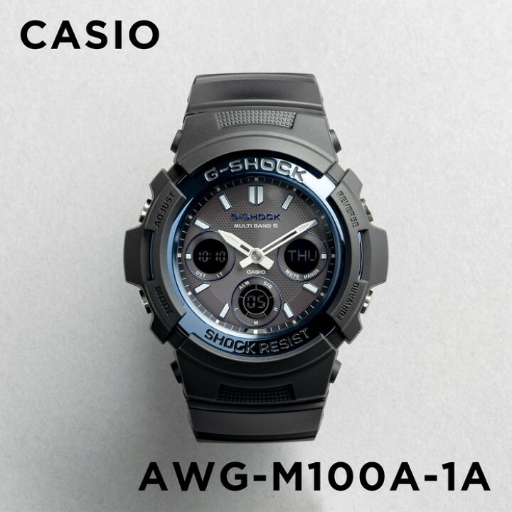 楽天市場】CASIO G-SHOCK カシオ Gショック AWG-M100A-1AJF 腕時計 