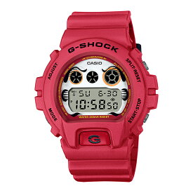 CASIO G-SHOCK カシオ Gショック DW-6900DA-4JR 腕時計 時計 ブランド メンズ キッズ 子供 男の子 デジタル 日付 カレンダー 防水 レッド 赤 ホワイト 白 ギフト プレゼント