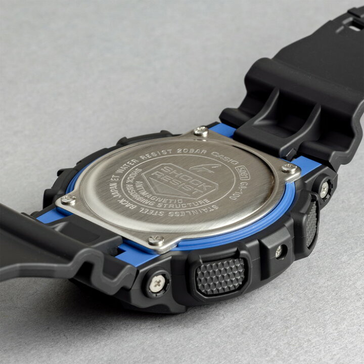 楽天市場】【10年保証】CASIO G-SHOCK カシオ Gショック GA-100-1A2 