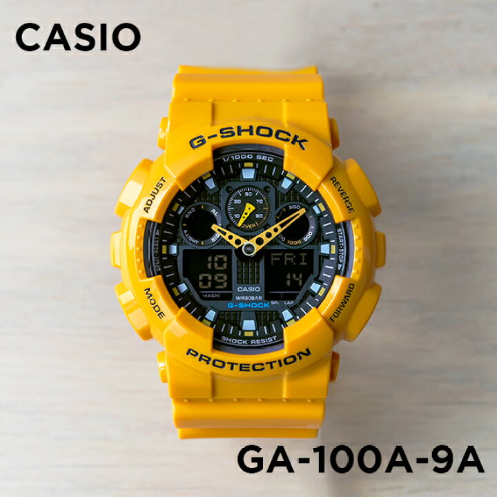 楽天市場】【10年保証】CASIO G-SHOCK カシオ Gショック GA-100A-9A 