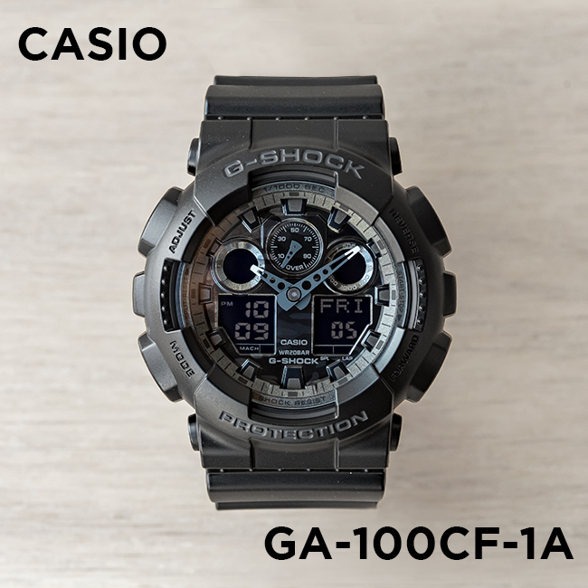 楽天市場】【10年保証】CASIO G-SHOCK カシオ Gショック GA-100CF-1A