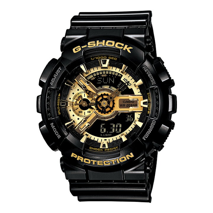 楽天市場】【10年保証】CASIO G-SHOCK カシオ Gショック GA-110GB-1A 