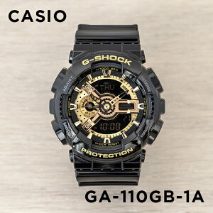 �y10�N�ۏ؁zCASIO G-SHOCK �J�V�I G�V���b�N GA-110GB-1A �r���v ���v �u�����h �����Y �L�b�Y �q�� �j�̎q �A�i�f�W ���t �J�����_�[ �h�� �u���b�N �� �S�[���h �� �M�t�g �v���[���g