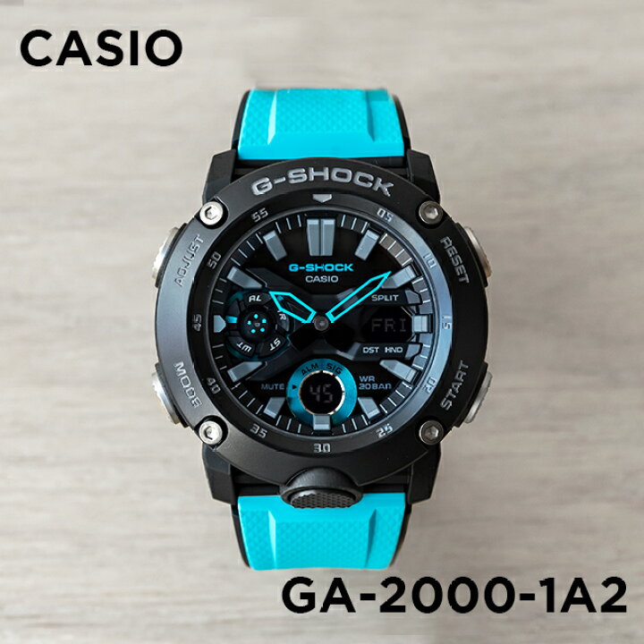 楽天市場】【10年保証】CASIO G-SHOCK カシオ Gショック GA-2000-1A2  