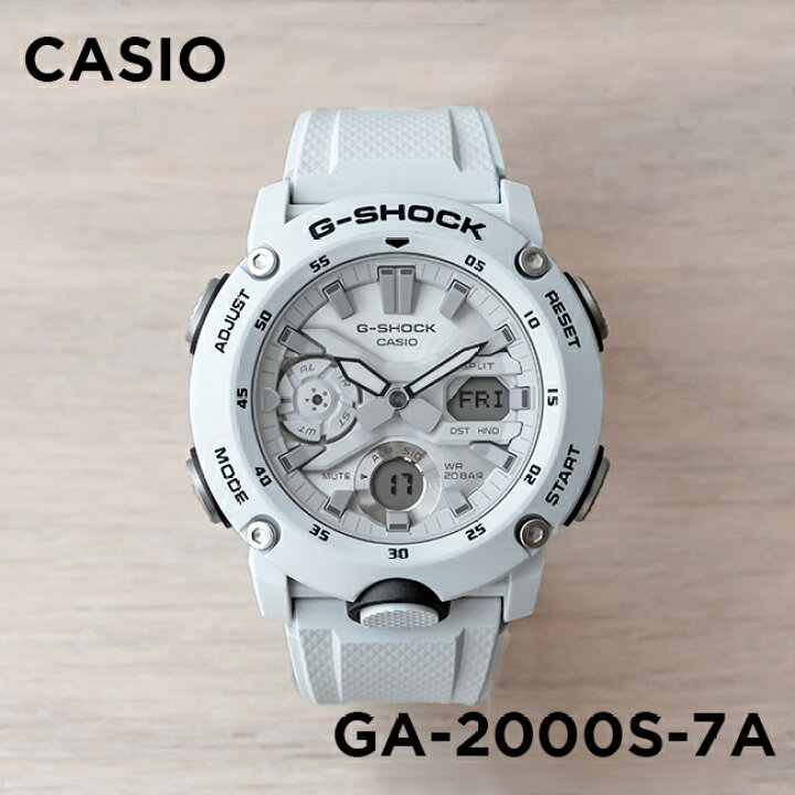 楽天市場】【10年保証】CASIO G-SHOCK カシオ Gショック GA-2000S-7A 
