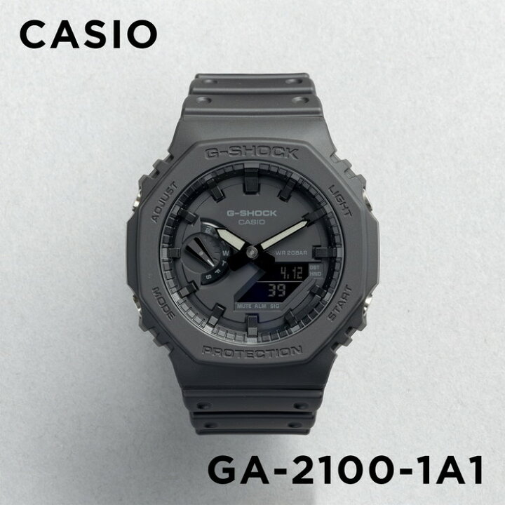 楽天市場】【10年保証】CASIO G-SHOCK カシオ Gショック GA-2100-1A1  