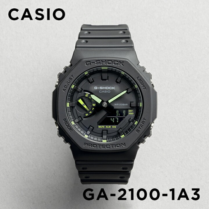 楽天市場】【10年保証】CASIO G-SHOCK カシオ Gショック GA-2100-1A3  