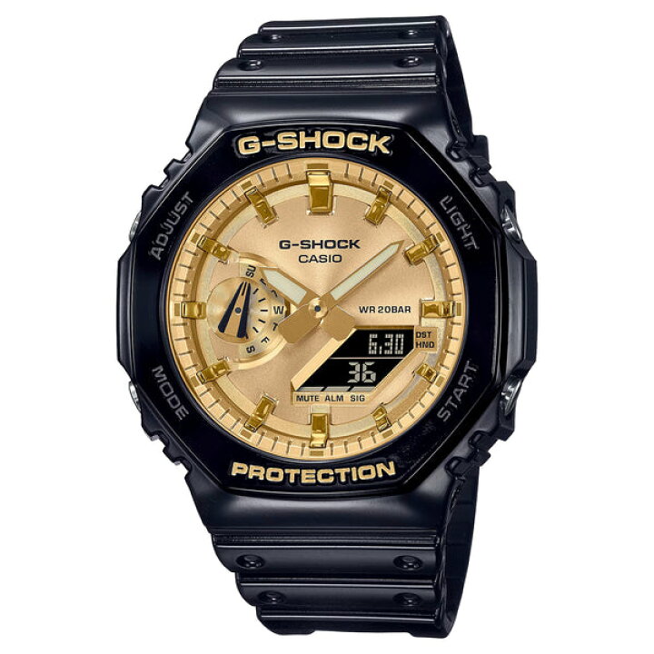楽天市場】【10年保証】CASIO G-SHOCK カシオ Gショック GA-2100GB-1A 