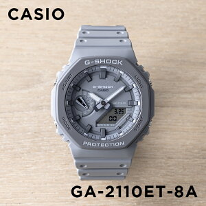 �y10�N�ۏ؁zCASIO G-SHOCK �J�V�I G�V���b�N GA-2110ET-8A �r���v ���v �u�����h �����Y �L�b�Y �q�� �j�̎q �A�i�f�W ���t �J�����_�[ �h�� �O���[ �M�t�g �v���[���g