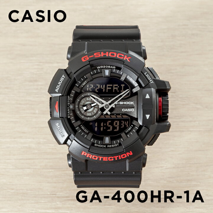 楽天市場】【10年保証】CASIO G-SHOCK カシオ Gショック GA-400HR-1A 