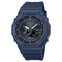 【10%OFF】【10年保証】CASIO G-SHOCK カシオ Gショック GA-B2100-2A 腕時計 時計 ブランド メンズ キッズ 子供 男の子 アナデジ ソーラー 日付 カレンダー 防水 ブラック 黒 ネイビー カシオーク ギフト プレゼント