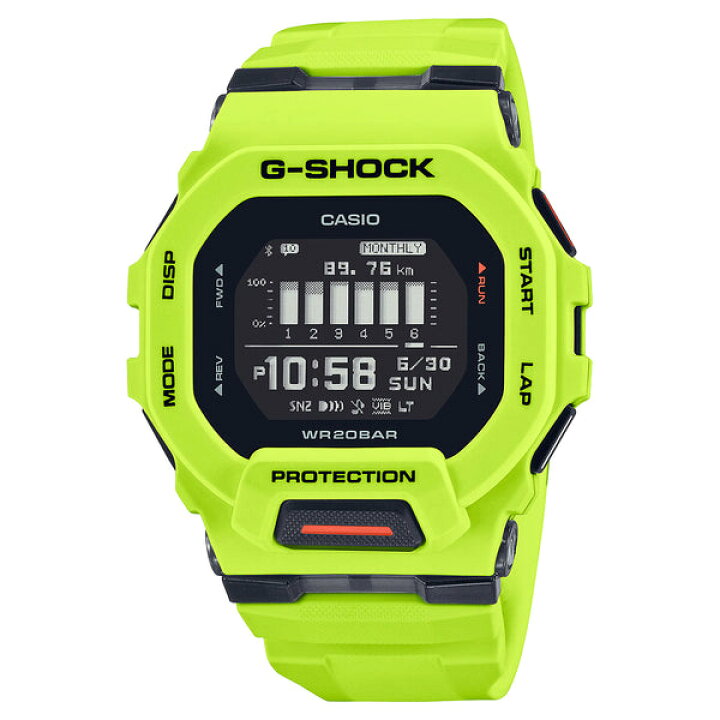 G-SHOCKのスポーツラインG-SQUAD』/海外限定モデル/歩数計付き （G 