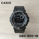 【10年保証】CASIO G-SHOCK カシオ Gショック Gスクワッド GBD-800-1B 腕時計 時計 ブランド メンズ キッズ 子供 男の子 ランニングウォッチ 歩数計 万歩計 タイマーデジタル ブルートゥース スマホ 連動 日付 防水 オールブラック ギフト プレゼント