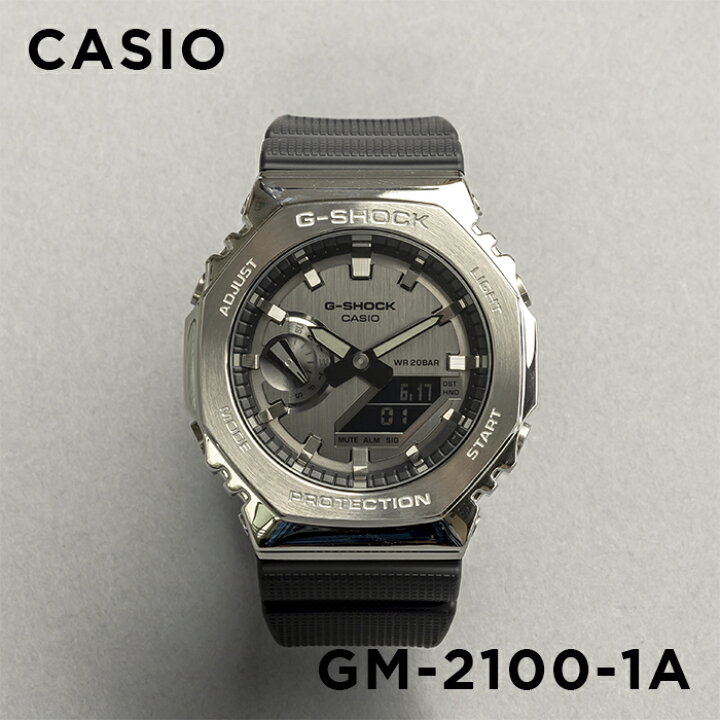 楽天市場】【10年保証】CASIO G-SHOCK カシオ Gショック GM-2100-1A  