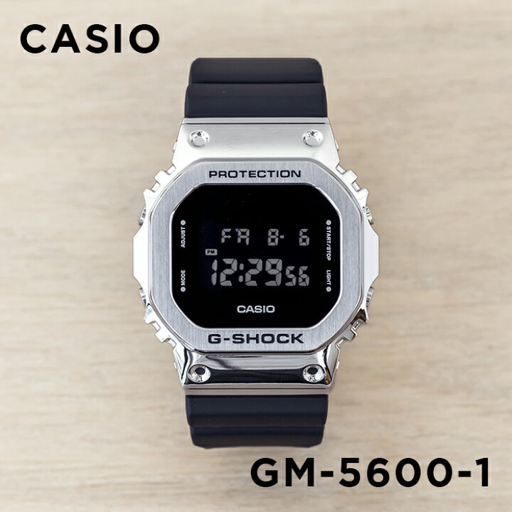 楽天市場】【10年保証】CASIO G-SHOCK カシオ Gショック GM-5600-1 