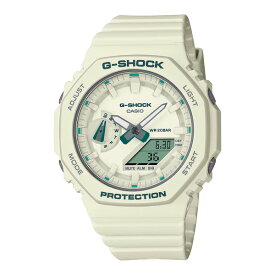 【10年保証】CASIO G-SHOCK カシオ Gショック GMA-S2100GA-7A 腕時計 時計 ブランド メンズ レディース キッズ 子供 男の子 女の子 アナデジ 日付 カレンダー 防水 ベージュ グリーン 緑 カシオーク ギフト プレゼント