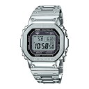 【10年保証】CASIO G-SHOCK カシオ GショックGMW-B5000D-1腕時計 時計 ブランド メンズ キッズ 子供 男の子 デジタル 電波 ソーラー ソーラー電波 スマホ 連動 日付 防水 LEDライト ステンレス シルバー ブラック 黒 フルメタル 海外モデル ギフト プレゼント