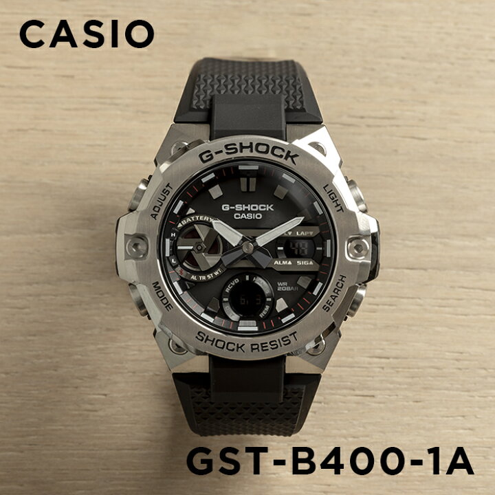 G-SHOCKGST-B400-1AJFCASIOカシオメタル