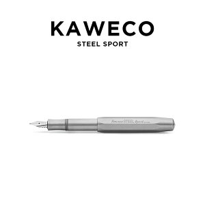 KAWECO STEEL SPORT FOUNTAIN PEN JFR X`[X|[c NM ɍ  EF FMLp [ uh Vo[ Mtg v[g