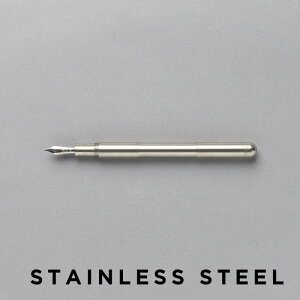 KAWECO SUPRA FOUNTAIN PEN STAINLESS STEEL JFR Xv NM XeXX`[ ɍ EF MLp [ uh Vo[ KAWECO-SPFM-SS Mtg v[g