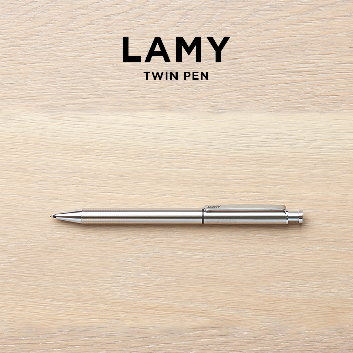 楽天市場】LAMY TWIN PEN ラミー ツインペン ST ペンシル 0.5MM & 油性