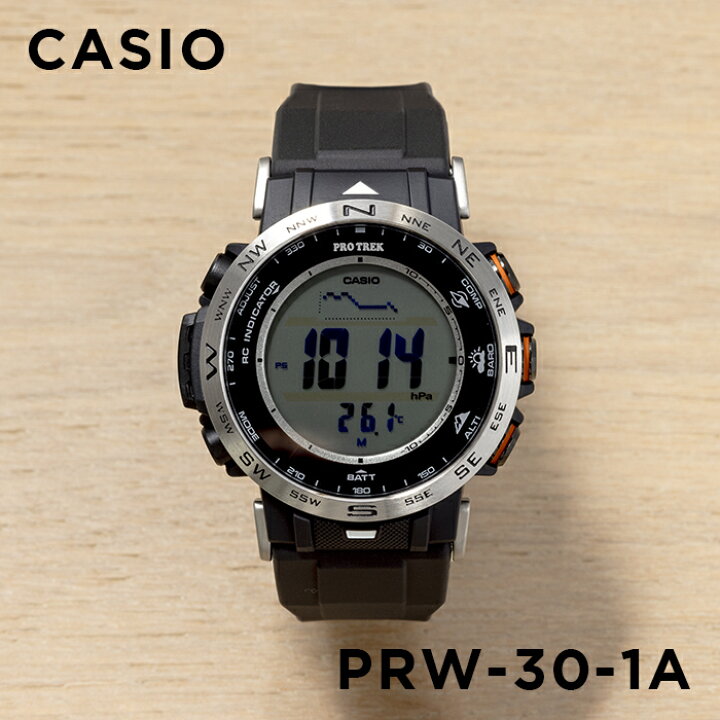 楽天市場】【10年保証】CASIO PROTREK カシオ プロトレック PRW-30-1A  