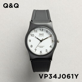 【日本未発売】CITIZEN Q&Q MEN & WOMEN シチズン VP34J 腕時計 時計 ブランド メンズ レディース キッズ 子供 男の子 女の子 逆輸入 チープシチズン チプシチ アナログ 防水 ホワイト 白 ブラック 黒 海外モデル ギフト プレゼント