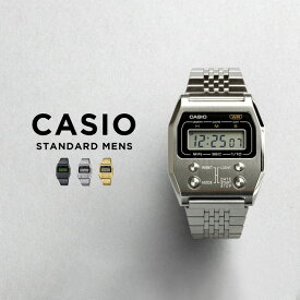 【10年保証】【日本未発売】CASIO STANDARD MENS カシオ スタンダード メンズ A1100 腕時計 時計 ブランド メンズ キッズ 子供 男の子 チープカシオ チプカシ デジタル 日付 シルバー 銀 ゴールド 金 フルメタル 海外モデル ギフト プレゼント