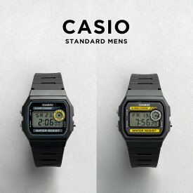 【10年保証】CASIO STANDARD MENS カシオ スタンダード F-94WA 腕時計 時計 ブランド メンズ キッズ 子供 男の子 チープカシオ チプカシ デジタル 日付 カレンダー ブラック 黒 イエロー 黄色 オールブラック ギフト プレゼント