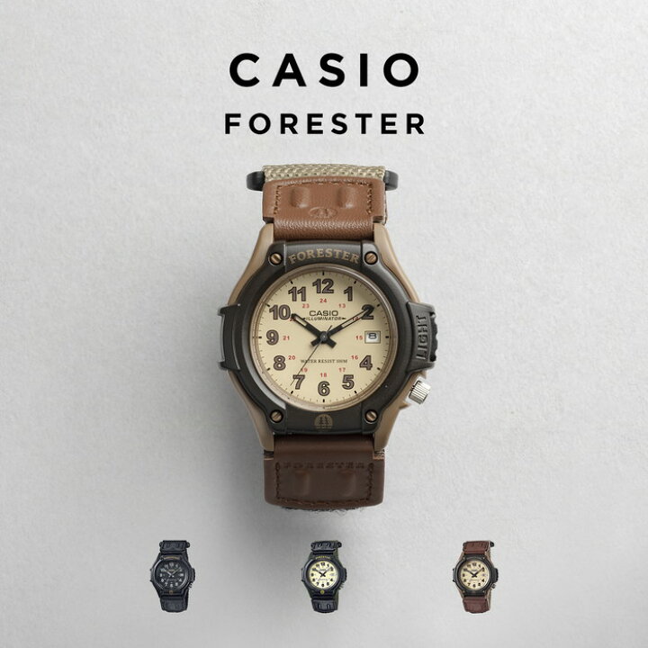 楽天市場】【10年保証】【日本未発売】CASIO STANDARD FORESTER MEN 