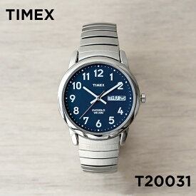 【日本未発売】TIMEX EASY READER タイメックス イージーリーダー デイデイト 35MM T20031 腕時計 時計 ブランド メンズ レディース アナログ シルバー ネイビー 海外モデル メタル ギフト プレゼント