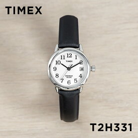 【日本未発売】TIMEX EASY READER タイメックス イージーリーダー 25MM レディース T2H331 腕時計 時計 ブランド アナログ シルバー ホワイト 白 レザー 革ベルト 海外モデル ギフト プレゼント