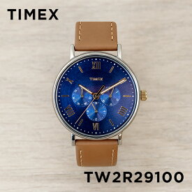 TIMEX SOUTHVIEW タイメックス サウスビュー マルチ 41MM TW2R29100 腕時計 時計 ブランド メンズ レディース アナログ ネイビー ブラウン 茶 レザー 革ベルト ギフト プレゼント