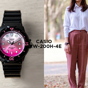 y10Nۏ؁zy{zCASIO STANDARD LADYS JVI X^_[h LRW-200H-4E rv v uh fB[X LbY q ̎q `[vJVI `vJV AiO t J_[ h u