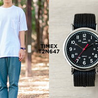 TIMEX WEEKENDER タイメックス ウィークエンダー 38MM メンズ
T2N647 腕時計 時計 ブランド レディース ミリタリー アナログ シルバー ブラック 黒 ナイロンベルト ギフト プレゼント